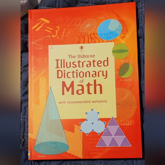 USBORNE Illustrated Dictionary of Math NEW - Picture 1 of 3